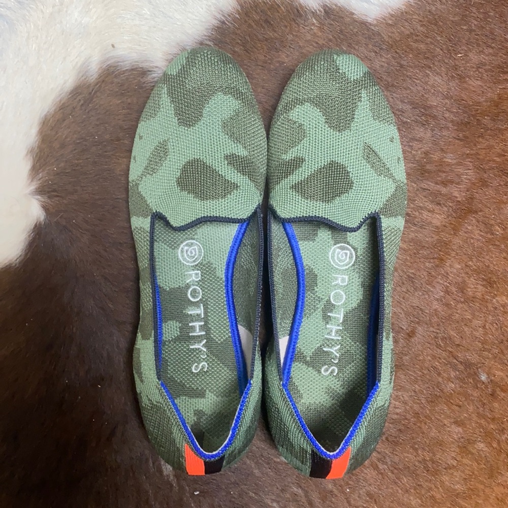 Rothy’s Camo Slip-on